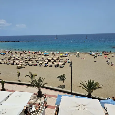 Exclusive Penthouse Playa Vistas 5 Close To Sea And Beach, Aircondition For A Fee, Wifi, Terrace, Heated Pool Apartamento Playa de las Américas