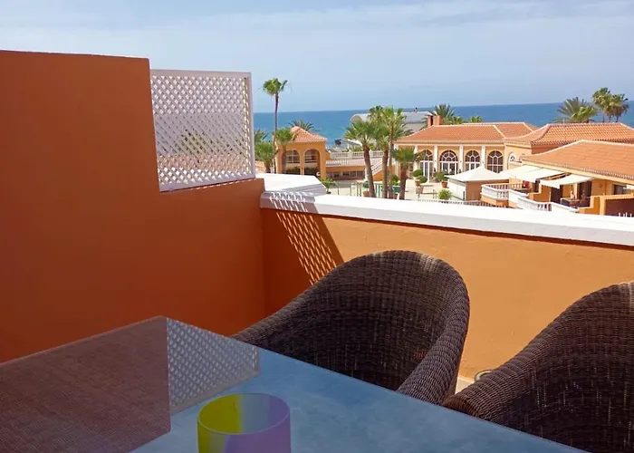 Exclusive Penthouse Playa Vistas 5 Close To Sea And Beach, Aircondition For A Fee, Wifi, Terrace, Heated Pool Διαμέρισμα *