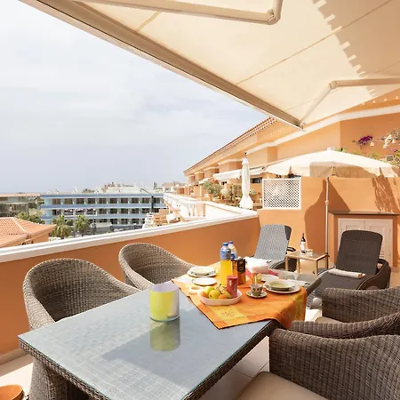 Exclusive Penthouse Playa Vistas 5 Close To Sea And Beach, Aircondition For A Fee, Wifi, Terrace, Heated Pool Apartman